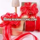 Hot Sale 38mm Wide Decorating Wedding Christmas Red Wired Ribbon